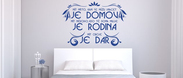 domov rodina dar