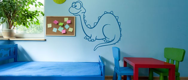kreslený dinosaurus