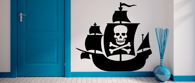 loď pirátov
