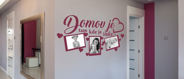 fotormiky domov a srdce