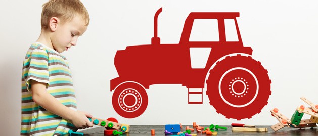detský traktor