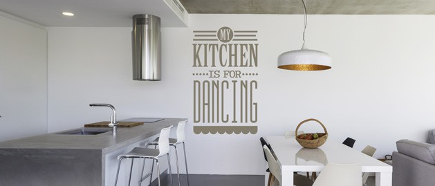 Kitchen is for dancing