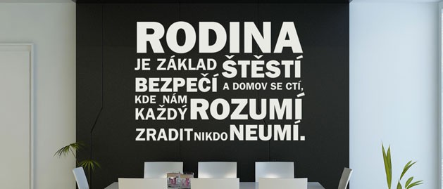 Rodina je zklad