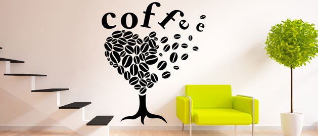 strom s npisom coffee