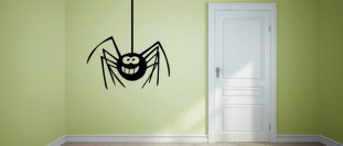 Samolepka na stenu pavúk, polep na stěnu a nábytek