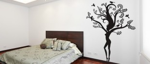Samolepka na stenu dekoračný strom, polep na stěnu a nábytek