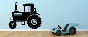 Samolepka na stenu traktor, polep na stnu a nbytek