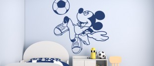 Nálepka na stenu Mickey Mouse, polep na stěnu a nábytek