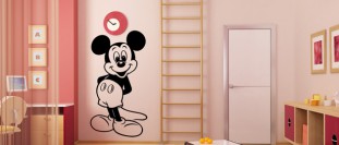 Samolepka na stenu Mickey, polep na stěnu a nábytek