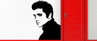 Nálepka na stenu Elvis Presley, polep na stěnu a nábytek